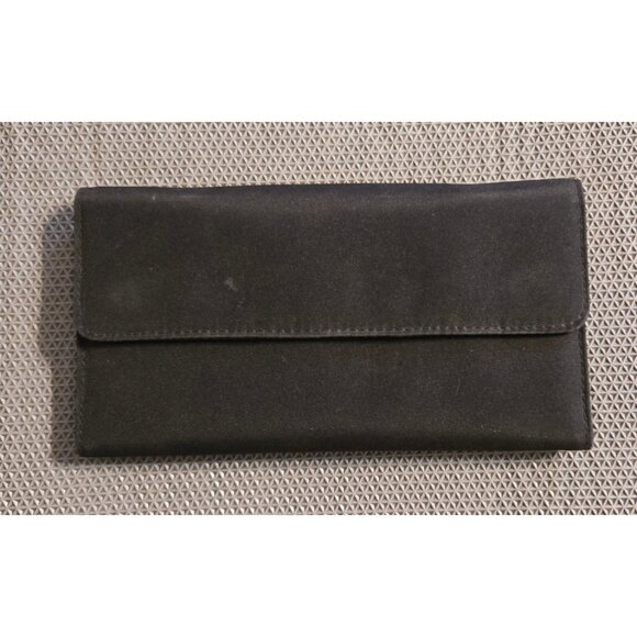 Black Nylon Crossbody Wallet w/ Detachable Strap, Washable & Water‑Resistant - Picture 9 of 9